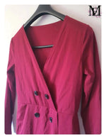 Combi short rouge Mademoiselle-Élégance - Taille L - 40