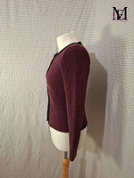 Gilet rouge Bordeaux Monoprix - Taille S - 36