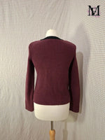 Gilet rouge Bordeaux Monoprix - Taille S - 36