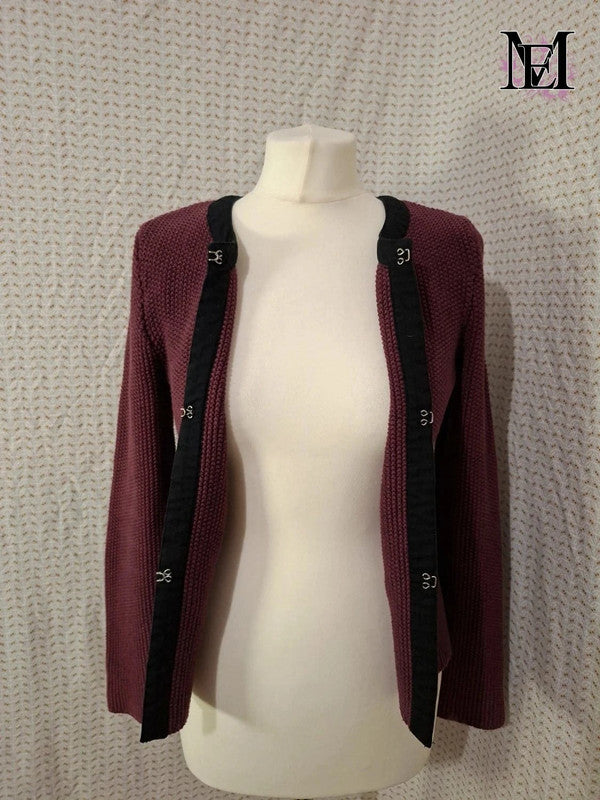 Gilet rouge Bordeaux Monoprix - Taille S - 36