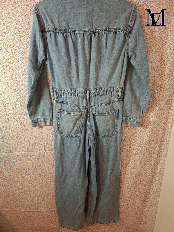 Combi en jeans Zara - Taille XS - 34