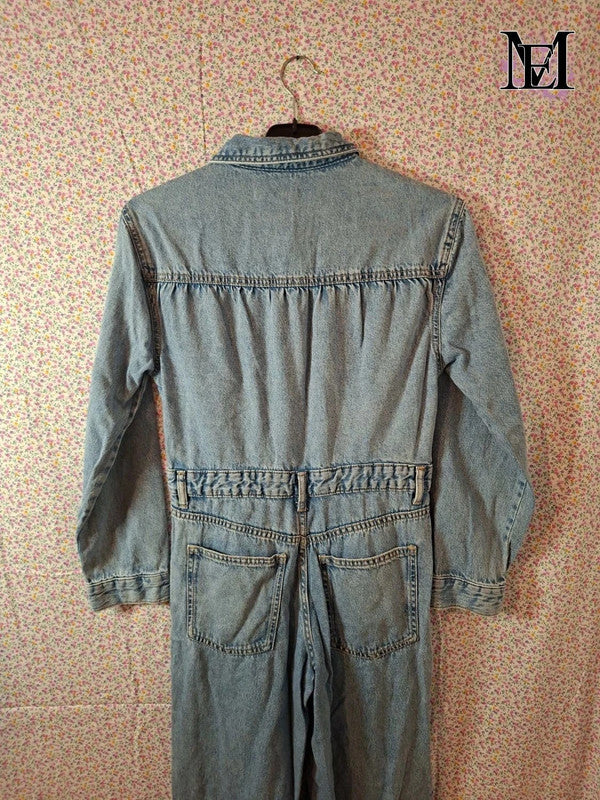 Combi en jeans Zara - Taille XS - 34