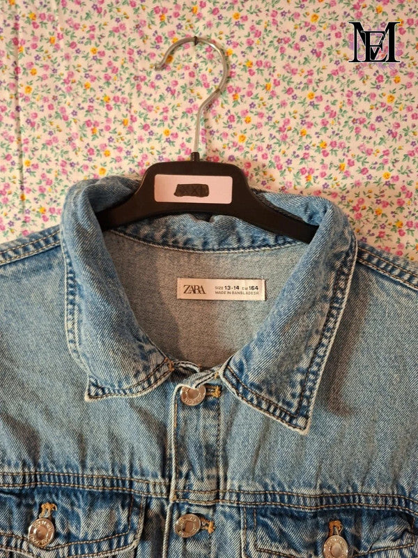 Combi en jeans Zara - Taille XS - 34