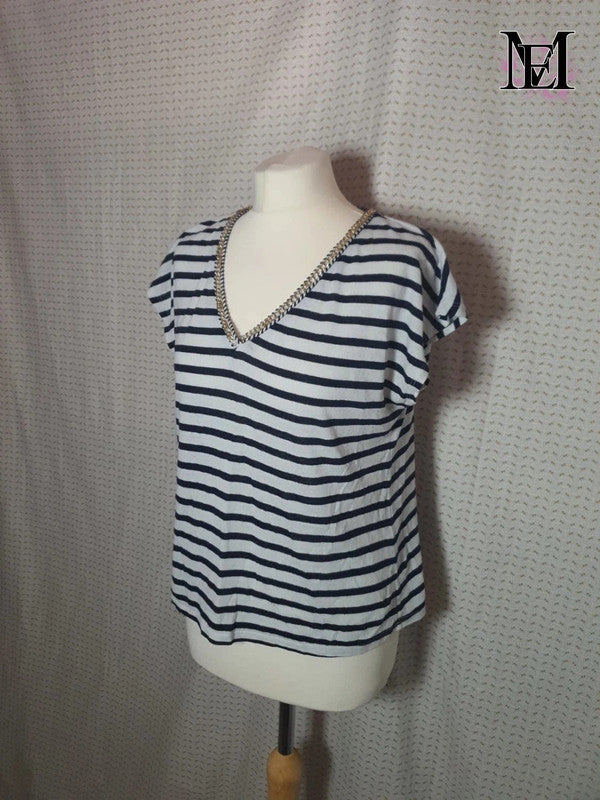 T-Shirt rayé Morgan - Taille L - 40