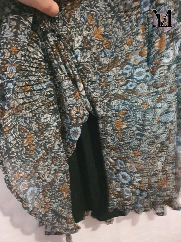 Robe longue fleurie C&A - Taille M - 38