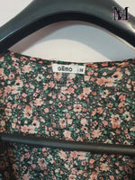 Combi short fleurie Gémo - Taille M - 38