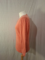 Pull corail Damart - Taille L - 40