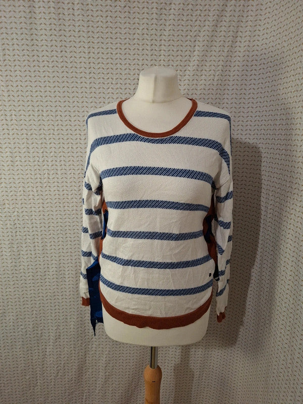 Pull blanc Bonobo - Taille XS - 34