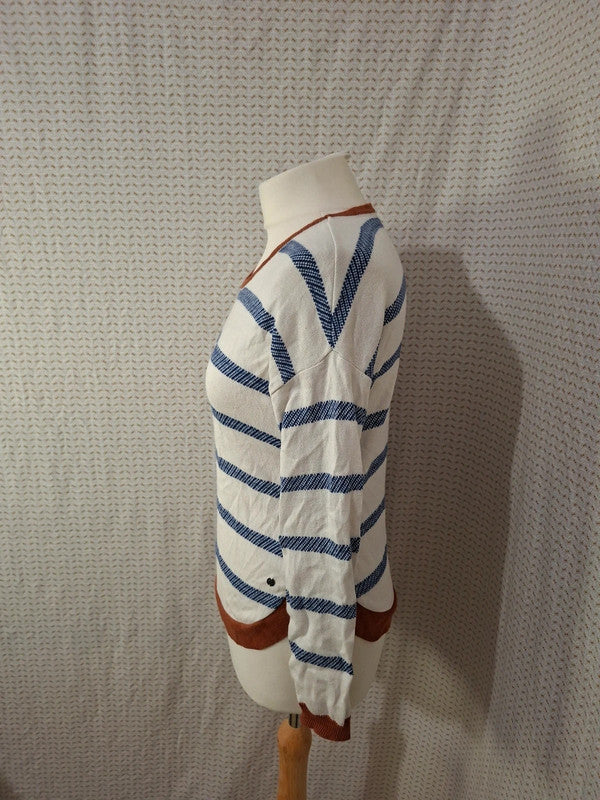 Pull blanc Bonobo - Taille XS - 34