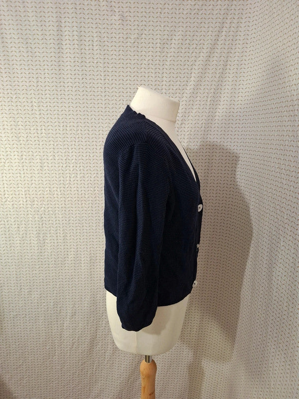 Cardigan bleu marine Armand Thiery - Taille M - 38