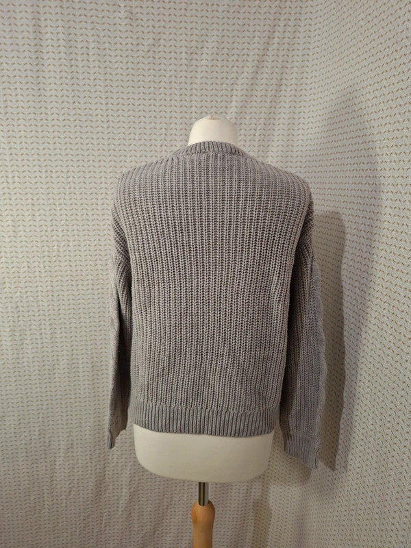 Pull gris épais Jennyfer - Taille S - 36