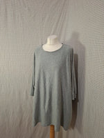 Robe grise over size Ada Gatti - Taille S - 36