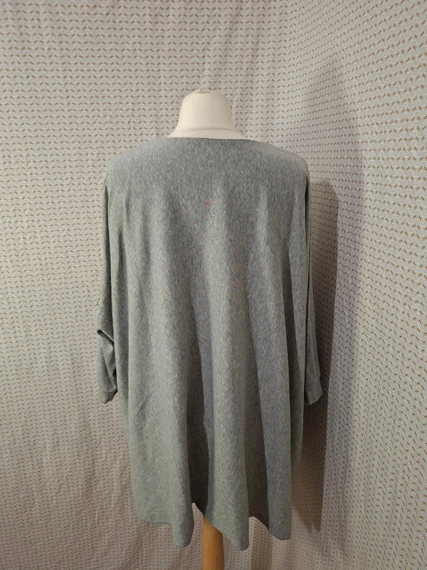 Robe grise over size Ada Gatti - Taille S - 36