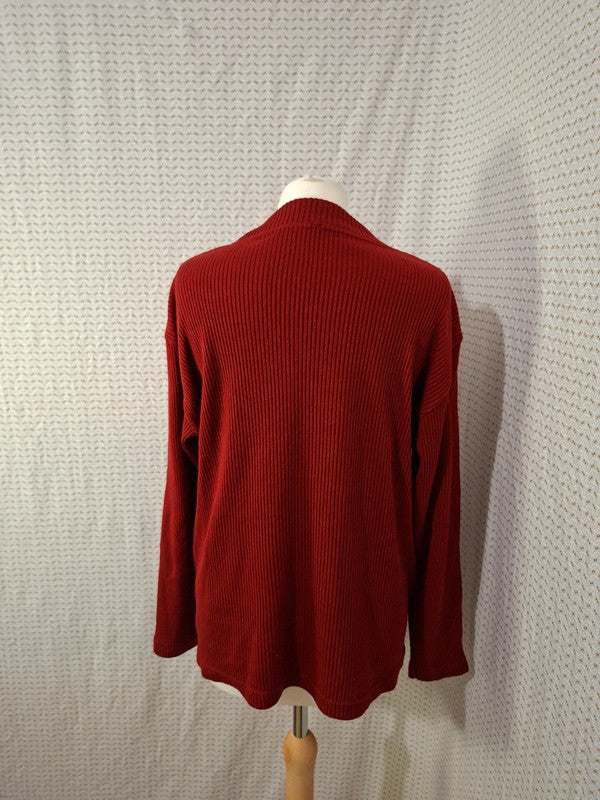 Pull rouge Mademoiselle-Élégance - Taille 5XL - 50