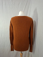 Pull marron Mademoiselle-Élégance - Taille M - 38
