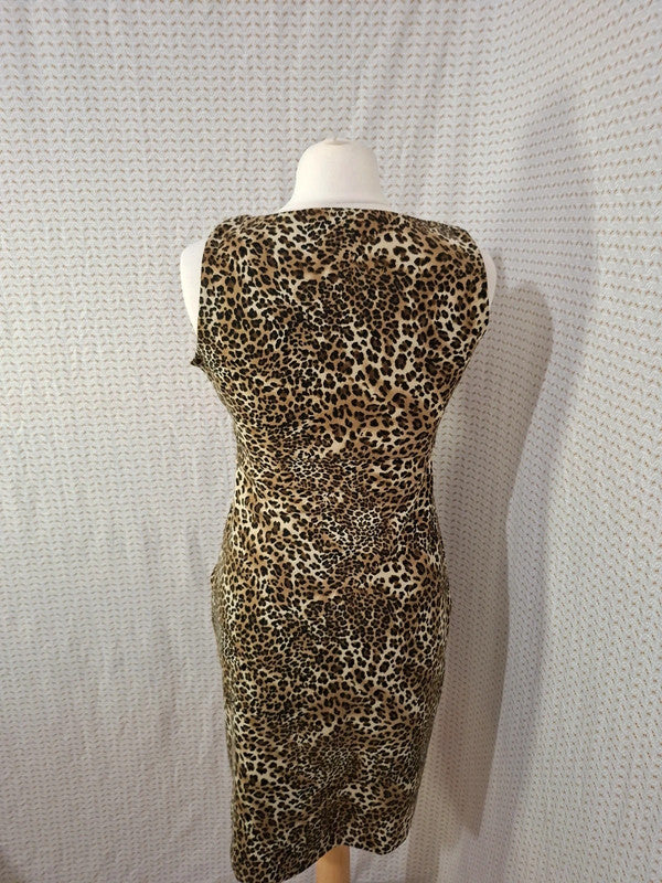 Robe léopard Zara - Taille S - 36