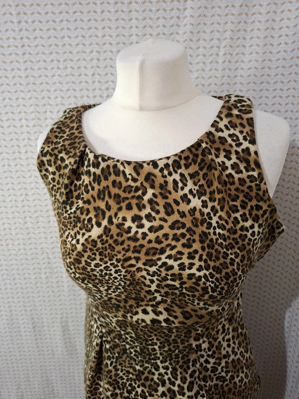 Robe léopard Zara - Taille S - 36