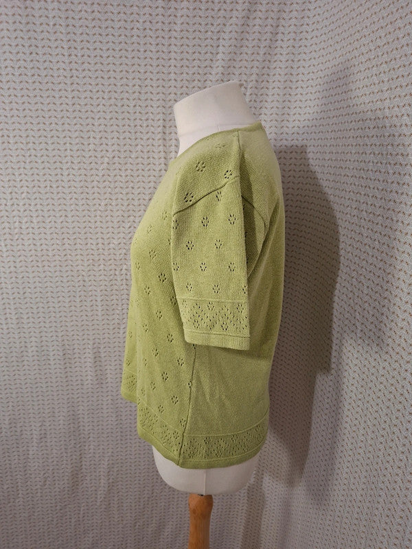 T-shirt vert Damart - Taille S - 36