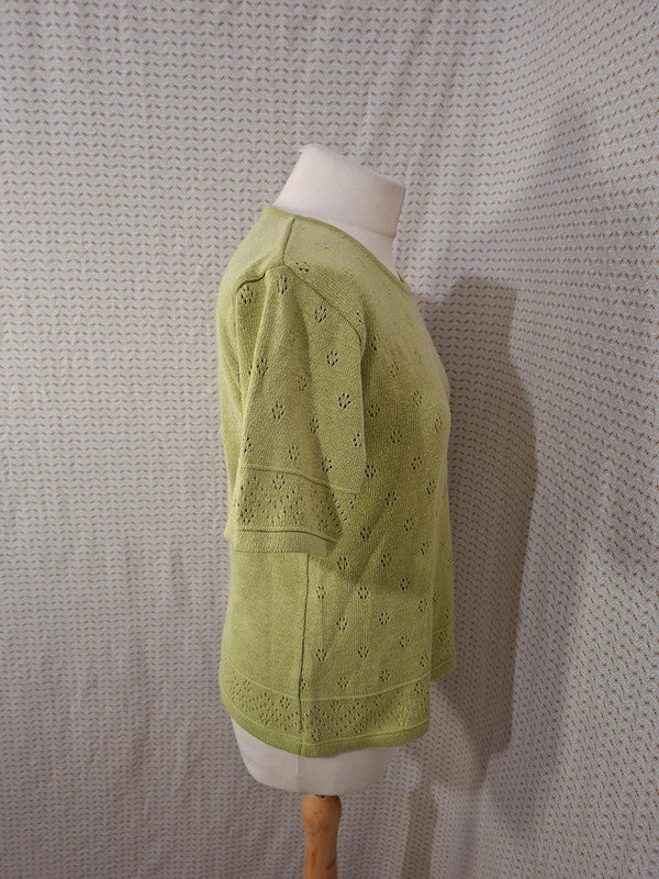 T-shirt vert Damart - Taille S - 36