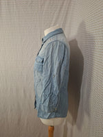 Chemisier bleu Yessica - Taille M - 38