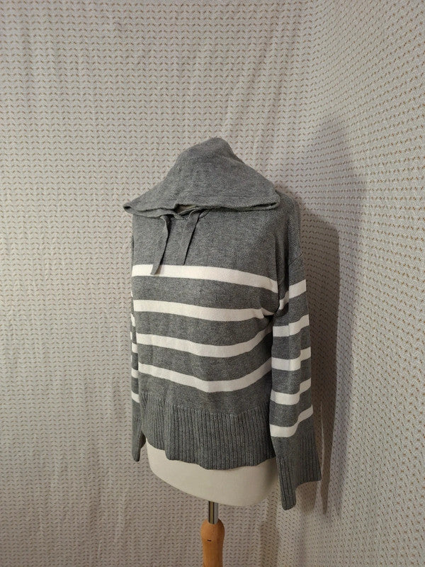 Sweat à capuche gris Primark - Taille S - 36