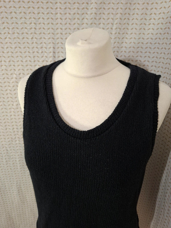 Débardeur noir Zara - Taille S - 36