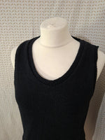 Débardeur noir Zara - Taille S - 36