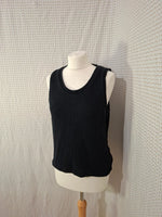 Débardeur noir Zara - Taille S - 36