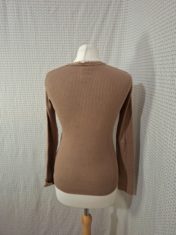 Gilet marron Terre & mer - Taille M - 38