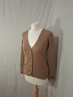 Gilet marron Terre & mer - Taille M - 38