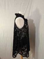 Top noir troué Molly Bracken - Taille L - 40