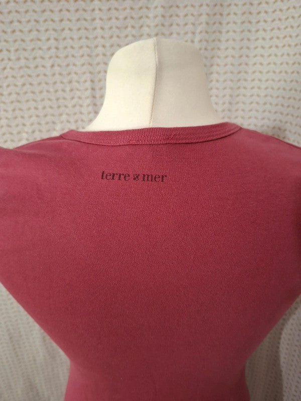 Robe langue rose Terre et mer - Taille M - 38