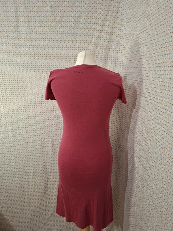 Robe langue rose Terre et mer - Taille M - 38
