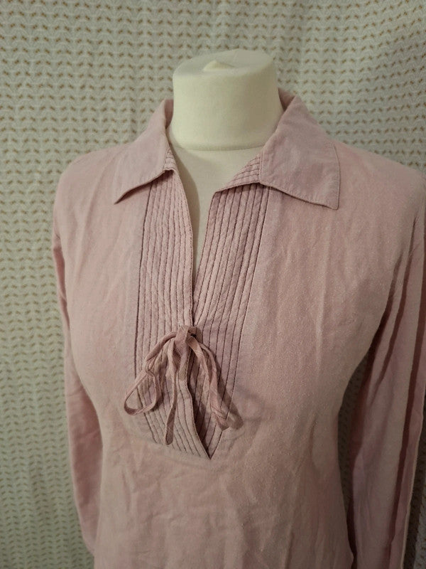Chemisier rose 100% coton Etam - Taille S - 36