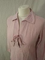 Chemisier rose 100% coton Etam - Taille S - 36