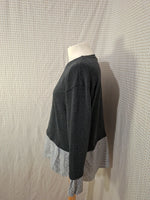 Chemisier noir Zara - Taille L - 40