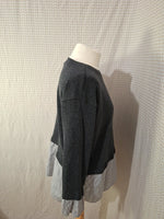 Chemisier noir Zara - Taille L - 40
