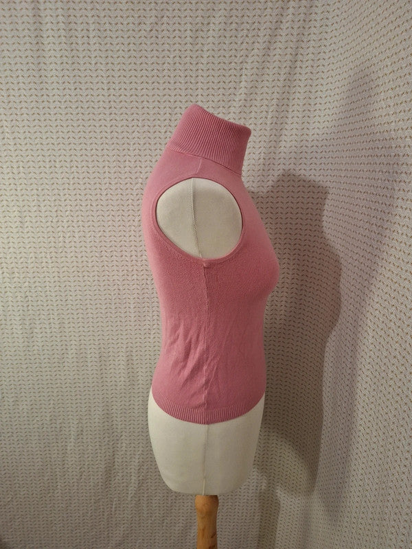 Col roulé rose Fast Mode - Taille M - 38