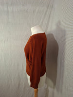 Top orange Mademoiselle-Élégance - Taille S - 36