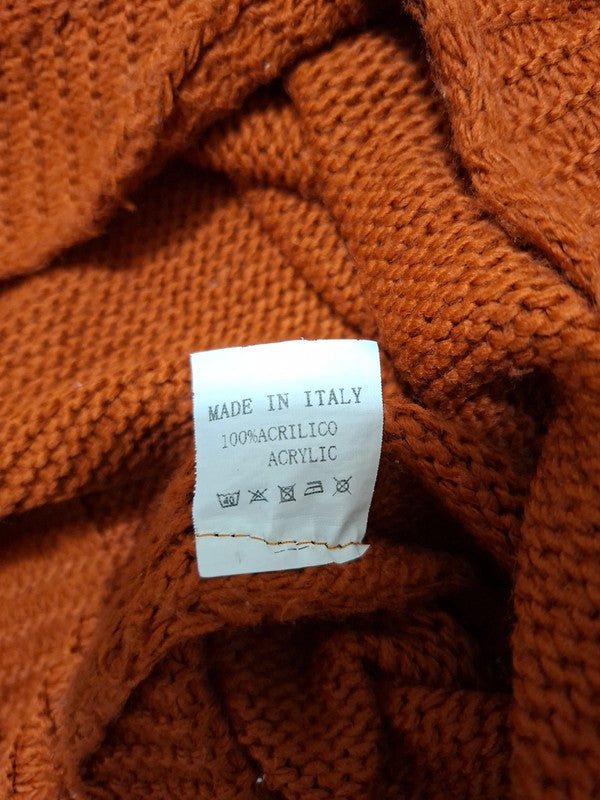 Top orange Mademoiselle-Élégance - Taille S - 36
