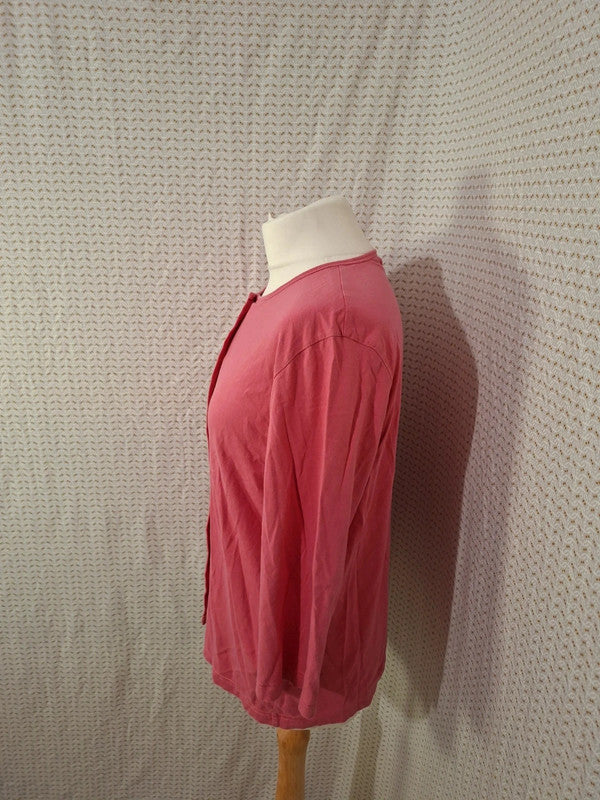 Blouse rose marque inconnue - Taille M - 38
