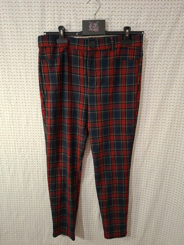 Pantalon à carreaux Zara - Taille XL - 42