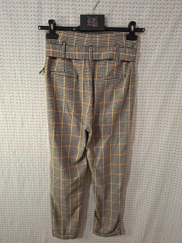 Pantalon à carreaux Bershka - TailleS - 36
