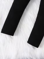 Ensemble élégant à carreaux pour fille 3pcs