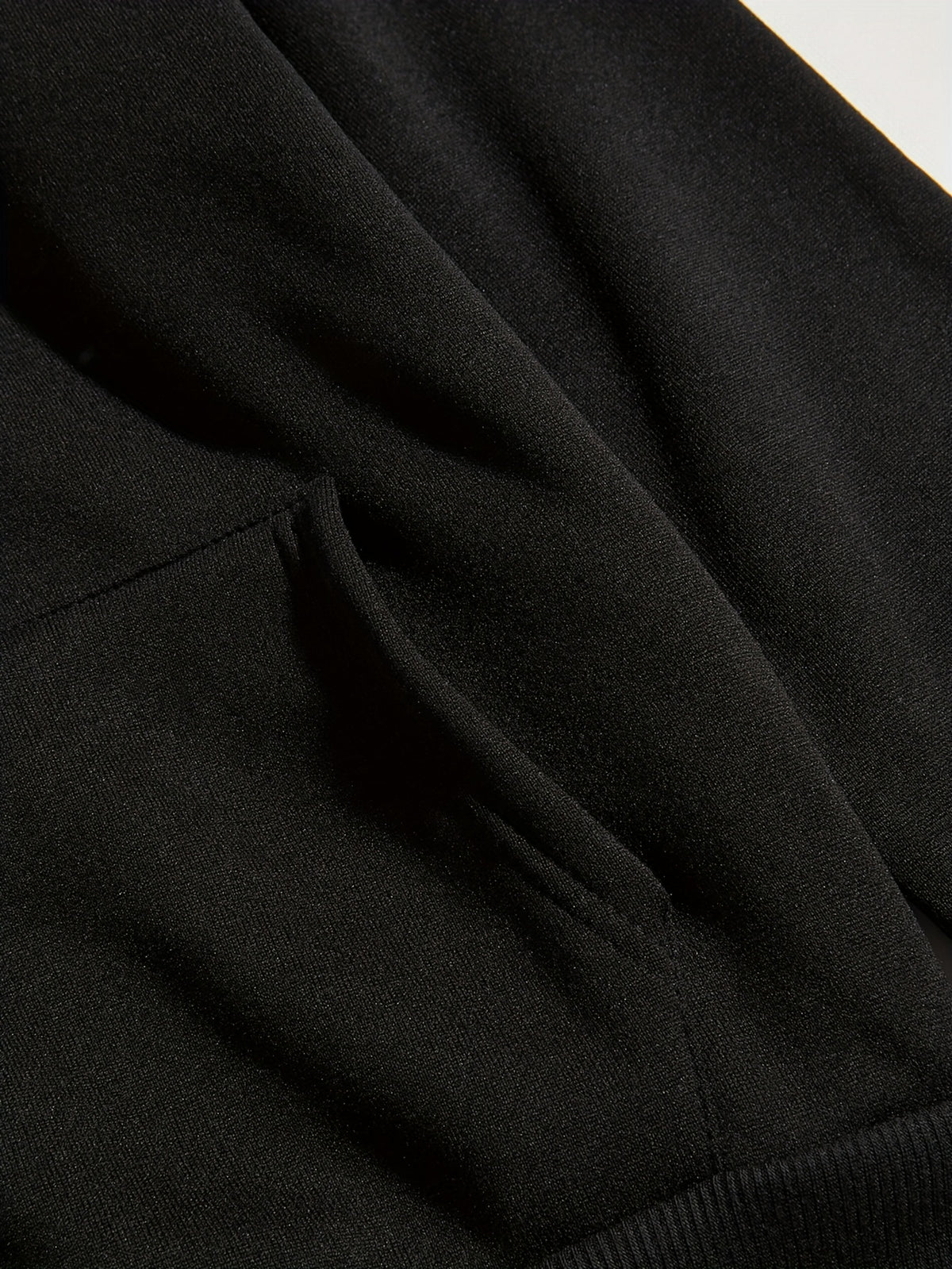 Sweat à capuche noir femme