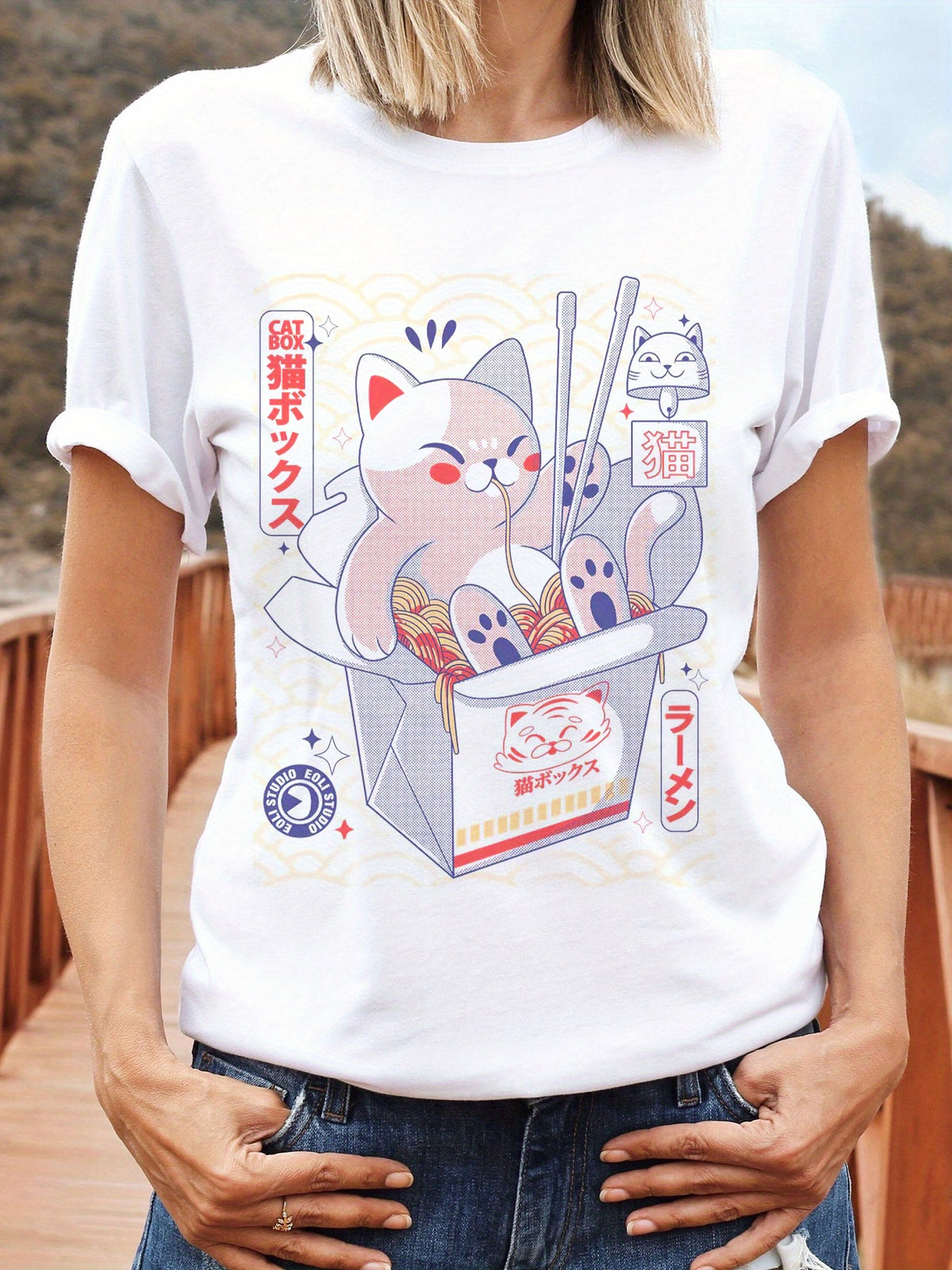 T-shirt d'été décontracté pour femme