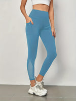Legging élégant à couture mesh