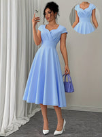 Robe vintage évasée style années 50 #Paris