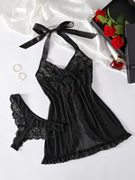 Ensemble lingerie sexy de nuit
