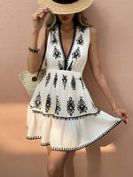 Robe élégante à imprimé floral pour femme #Monaco